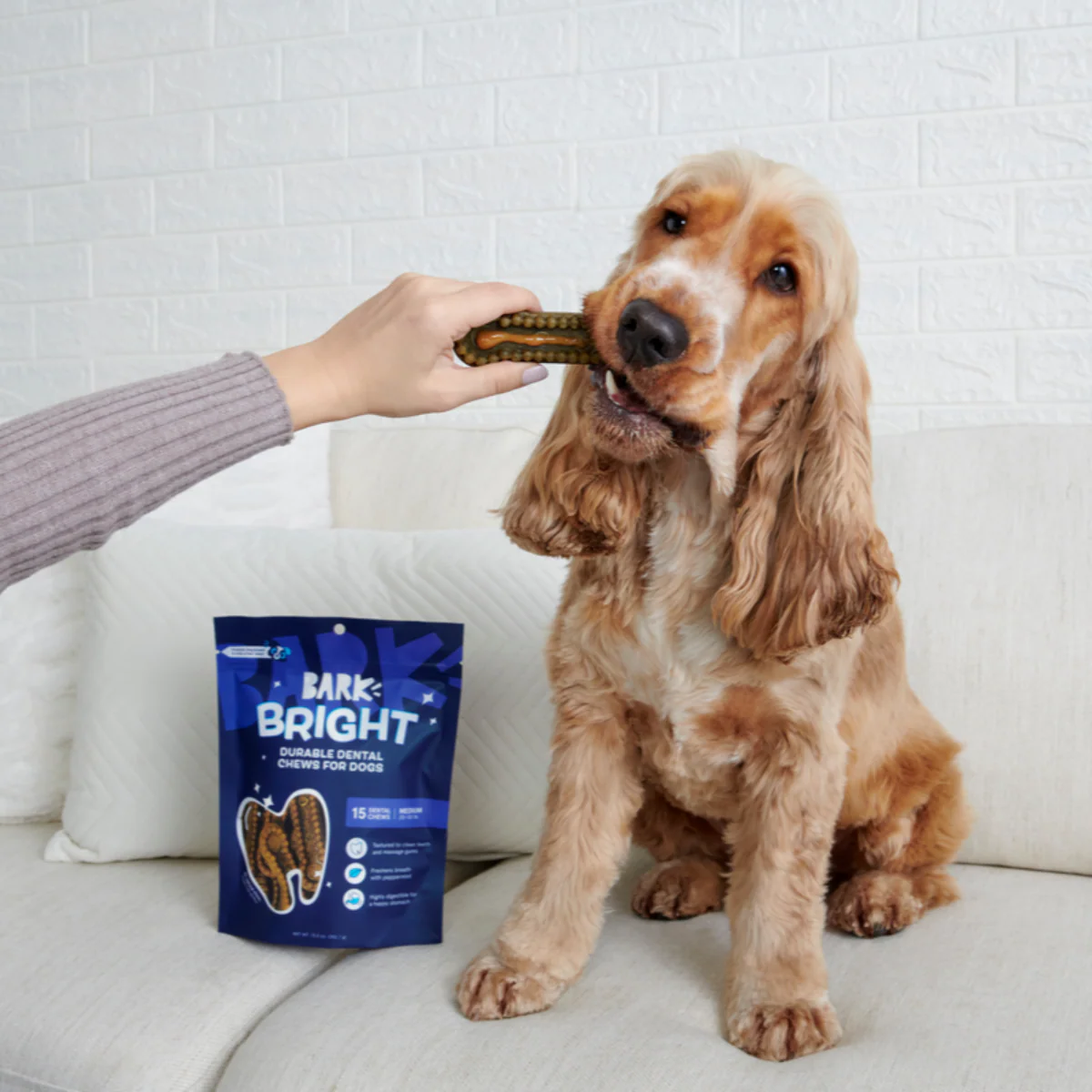 Bright Durable Dental Chews, 15 Ct - Image 3