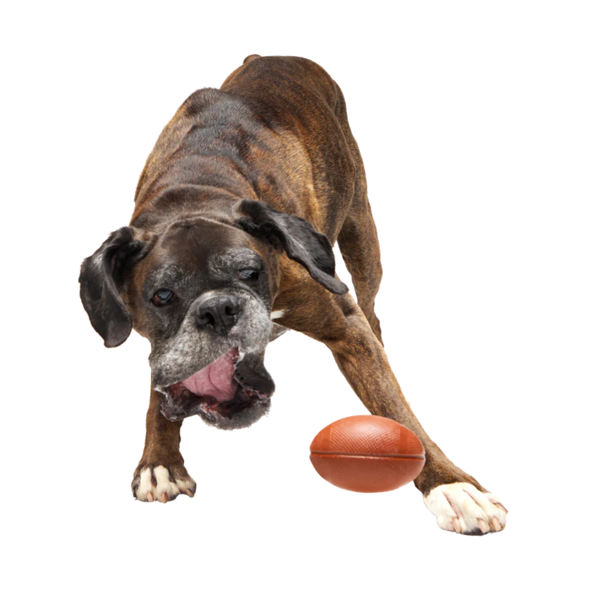 Chompionship Football Super Chewer Durable Fetch Dog Toy - Image 3