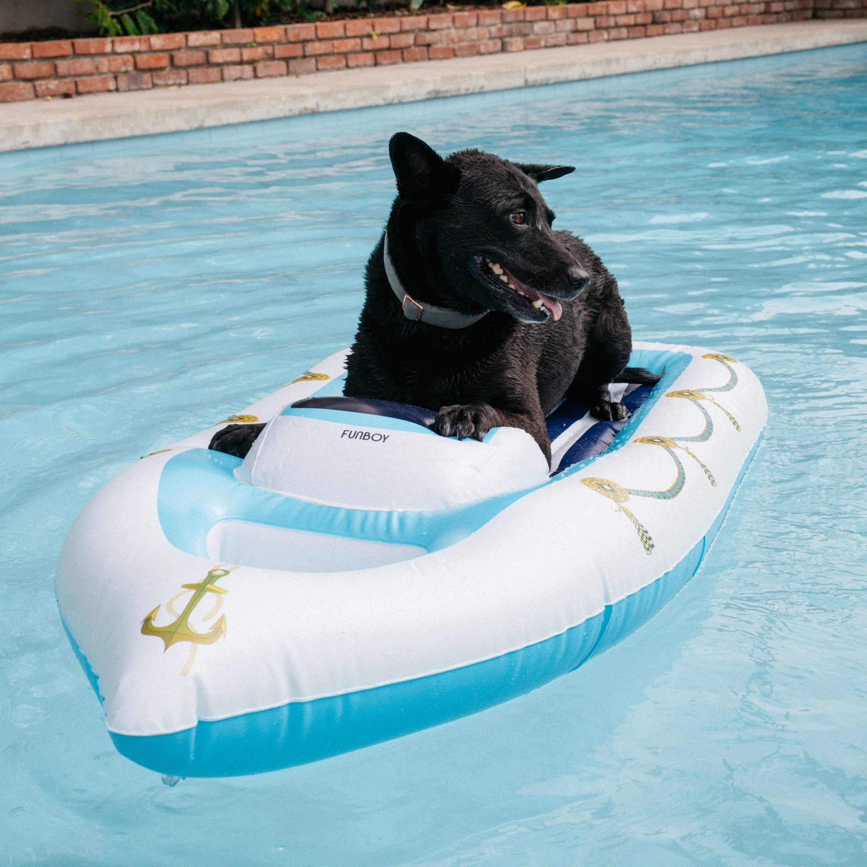Funboy x BARK Dog Yacht Pool Float - Image 4