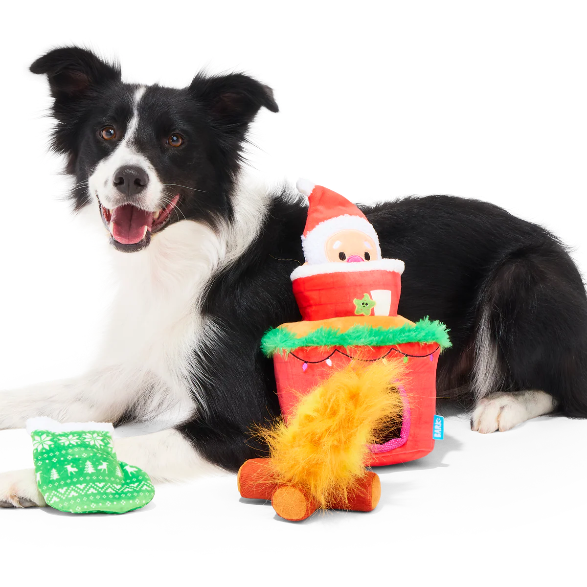 Mutts Be Santa Plush Extra-Large Enrichment + Multi-Part Dog Toy - Image 2