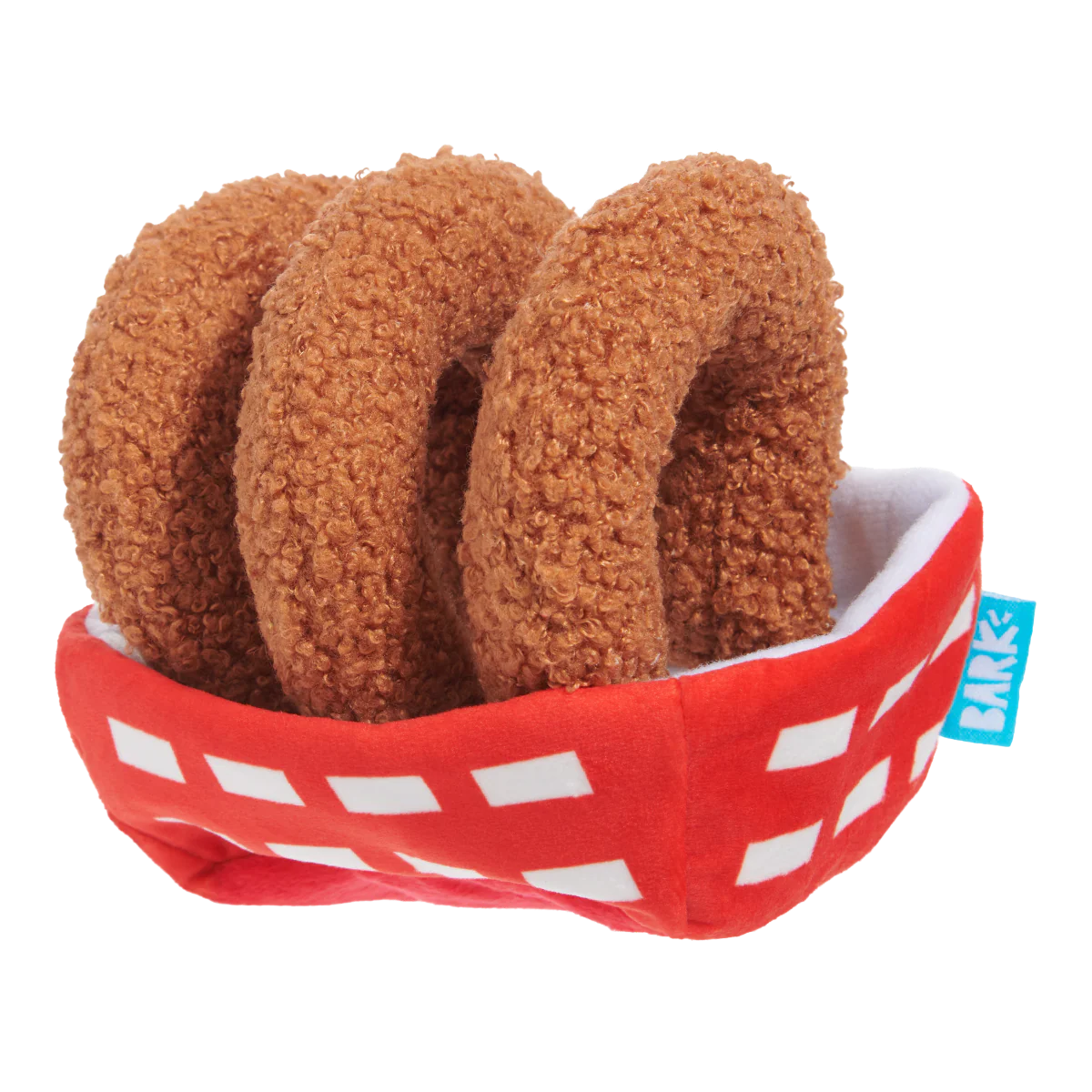 Onion Flings Plush Tug + Enrichment Dog Toy