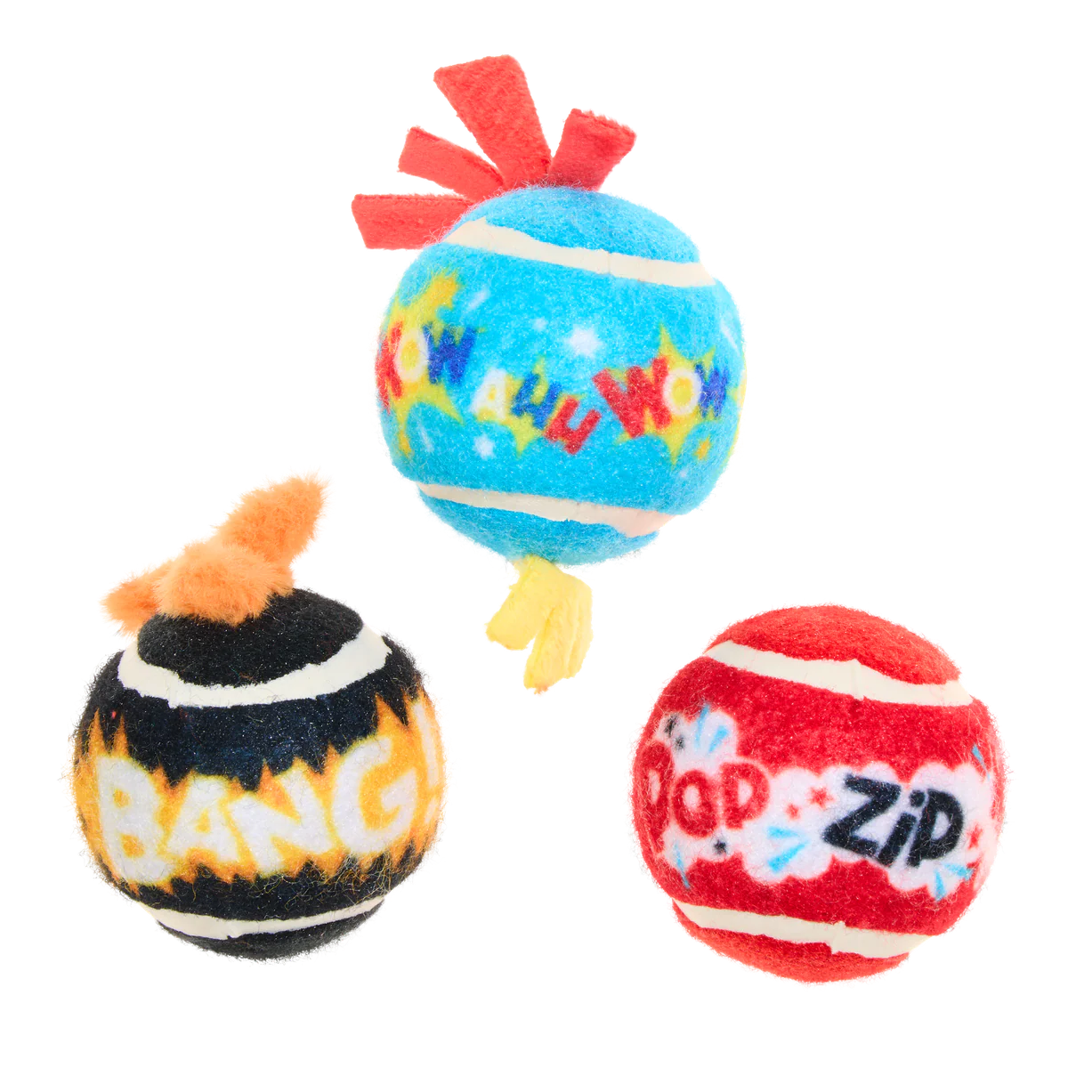 Tennis Ball Club, 3 Squeaky Monthly Tennis Ball Dog Toys - Image 3